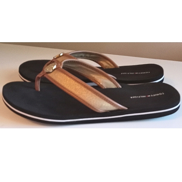 Tommy Hilfiger Flip Flops Size 10 - Picture 4 of 7